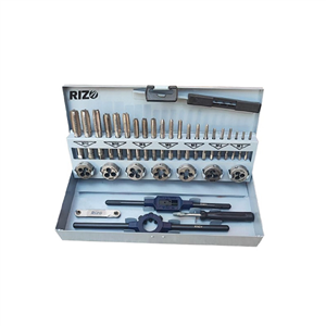 جعبه قلاویز دستی و حدیده 32 عددی ریزو مدل SES5