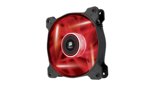 Corsair AF120 RED LED Quiet Edition High Airflow 120mm Fan 