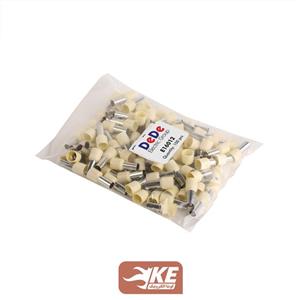 وایرشو تکی روکشدار سایز 16 عاجی E16012 بسته 100 عددی DeDe