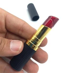 فندک فانتزی مدل رژ لب مشکی کد A110048