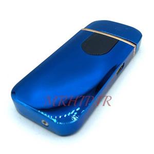 فندک الکتریکی شارژی مدل المنتی آبی کد a140095