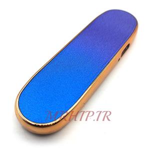 فندک  الکتریکی شارژی مدل المنتی رنگ ابی کد a140030