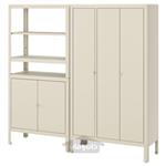 واحد قفسه بندی با 2 کابینت ایکیا مدل IKEA KOLBJÖRN کد 19291650