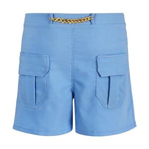 شلوارک زنانه مدل کارگو زنجیردار کد 801