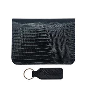 ست هدیه زیگزا مدل چرم طبیعی A03