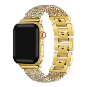 بند طرح کارتیر ریز زنجیر مناسب برای اپل واچ سایز 38/40/41 میلی متری