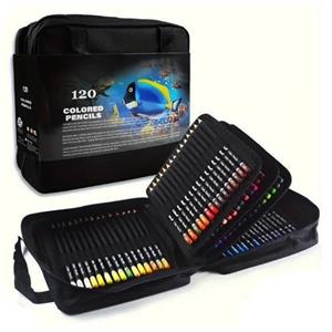 مداد رنگی 120 رنگ مدل Flowood طرح کیفی