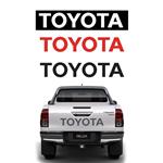 برچسب نوشته تویوتا درب عقب هایلوکس TOYOTA