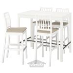 میز بار و 4 عدد چهارپایه بار ایکیا مدل IKEA EKEDALEN / EKEDALEN 