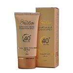 ضد آفتاب کرم پودری انواع پوست SPF40 بژ روشن مدیسان 30ml