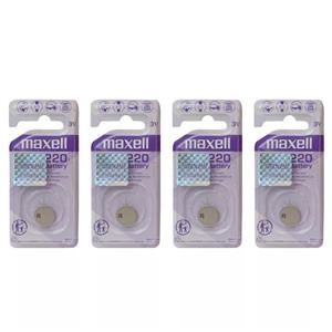 باتری سکه ای مکسل مدل CR1220 بسته چهار عددی