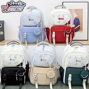 کوله پشتی مدل فانتزی جیب ایموجی کد 8602