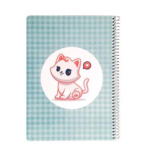 دفتر مشق 50 برگ تیج سان طرح گربه