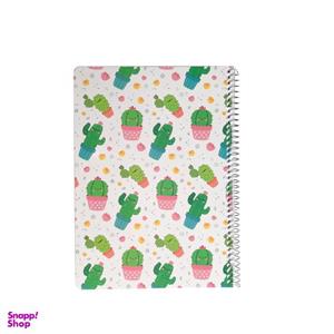 دفتر مشق ۵۰ برگ تیج سان طرح کاکتوس