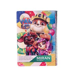 دفتر مشق 40 برگ میران مدل PP7534 طرح حاشیه دار