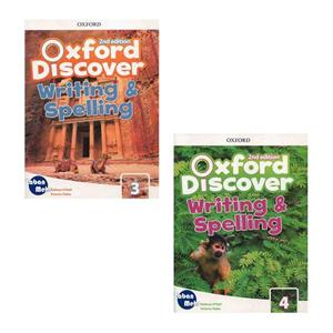 کتاب Oxford Discover Writing and Spelling اثر kathryn odell and victoria tebbs انتشارات زبان مهر جلد 3 و 4