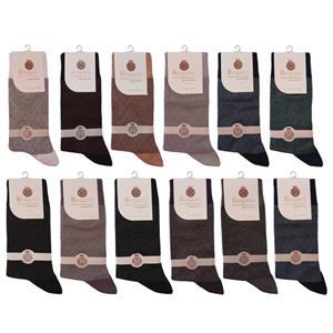 جوراب مردانه بوگارو مدل 713 مجموعه 12عددی