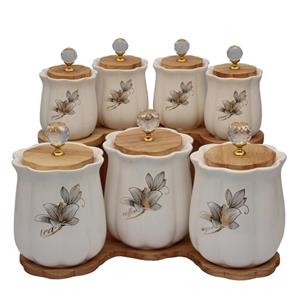 ست پاسماوری 7 پارچه مام لوکس کد 1070 به همراه استند