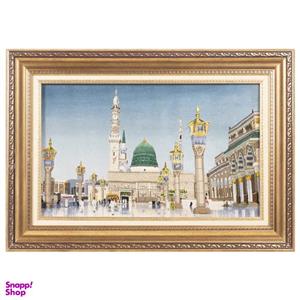 تابلو فرش دستباف سی پرشیا طرح مسجد النبی کد 903563