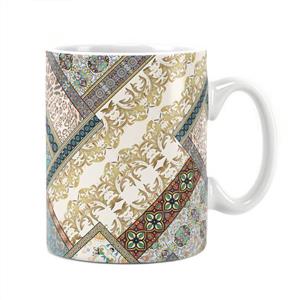 لیوان طرح دار سرامیکی راویتا طرح 2859
