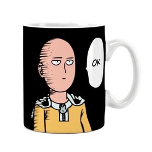 لیوان طرح دار سرامیکی راویتا طرح وان پانچ من کد 3486