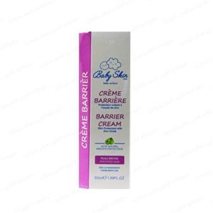 کرم پیشگیری از سوختگی کودک بیبی اسکین مدل BARRIER حجم 50 میلی لیتر