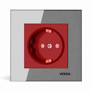 پریز یو پی اس ویرا مدل کریستال نقره ای