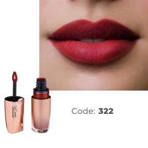 رژ لب مایع لابلا جیوانی شماره 322 رنگ قرمز عنابی حجم 6 میلی لیتر