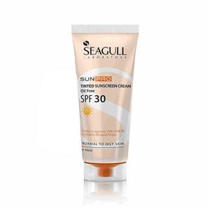 کرم ضدآفتاب رنگی فاقد چربی بژ روشن SP30 سی گل 40ml