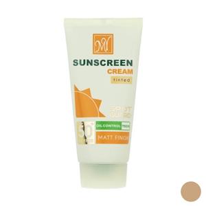 کرم ضد آفتاب فاقد چربی رنگی و مات ۴ کاره SPF50 اسپات گارد مای MY