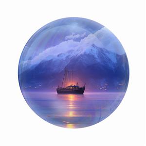 پیکسل عرش مدل منظره قایق و دریا کد Asp8107