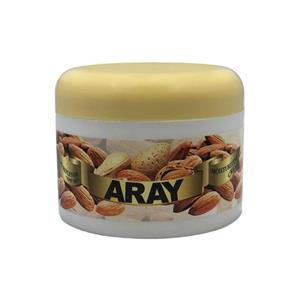 کرم مرطوب کننده دست و صورت آرای مدل بادام کد KL01  مناسب انواع پوست وزن 210 گرم