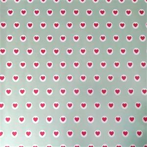 کاغذ کادو مدل کاغذ کادو صدفی طرح بارش قلب بسته 5 عددی