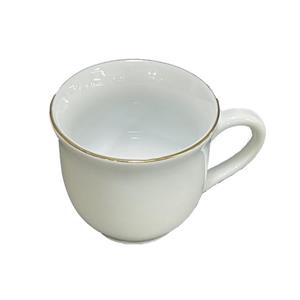 فنجان قهوه خوری چینی تقدیس مدل لب طلا بسته 6 عددی