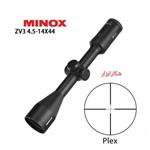 دوربین روی سلاح مینوکس مدل MINOX ZV3 4.5_14*44 SF PLEX