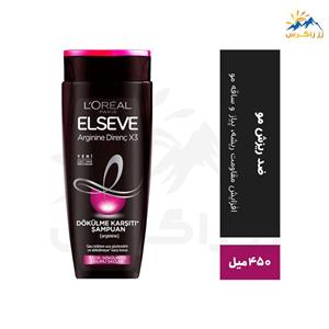 پک شامپو  و اسپری ضد ریزش مو بانوان لورآل مدل Elseve Arginine Resist X3 LOreal Elseve Arginine Resist X3 Shampoo And Hair Spray For Women