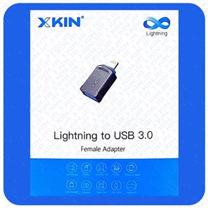 مبدل usb به لایتنینگ ایکس کین مدل xk-otg01