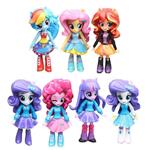 فیگور طرح پونی مدل Equestria Girls بسته 7 عددی