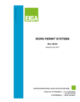 EIGA Doc 40/24- WORK PERMIT SYSTEMS- دانلود استاندارد