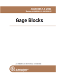 ASME B89.1.9-2023- Gage Blocks- دانلود استاندارد