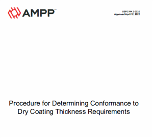 دانلود استاندارد 2022 -AMPP- SSPC- PA2- رویه تعیین انطباق با الزامات ضخامت پوشش خشک