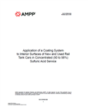 NACE SP0592 -2022- Application of Coating System to Interior Surface of New and Used Rail Tank Cars in Concentrated (90 to 98%) Sulfuric Acid Service – دانلود استاندارد