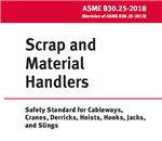 ASME B30.25- 2018 – دانلود استاندارد -Scrap and Material Handlers