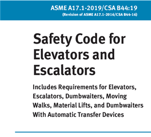 ASME A17.1 – 2019 – دانلود -استاندارد ایمنی آسانسور و پله برقی