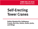 ASME B30.29- 2018 – دانلود-Self-Erecting Tower Cranes