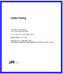 API SPECIFICATION 5ST- 2024 – استاندارد Coiled Tubing