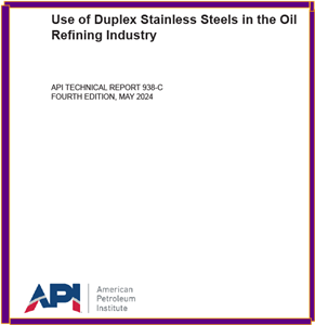 قیمت و خرید 2024- API 938-C- استاندارد فولادهای زنگ نزن داپلکس- Use of ...