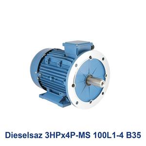الکتروموتور سه فاز دیزل ساز Dieselsaz 3HPx4P-MS 100L1-4 B35