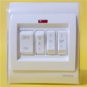 کلید کولر سفید ایران الکتریک