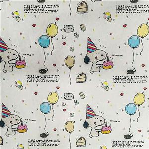 کاغذ کادو صدفی طرح اسنوپی بسته5 عددی